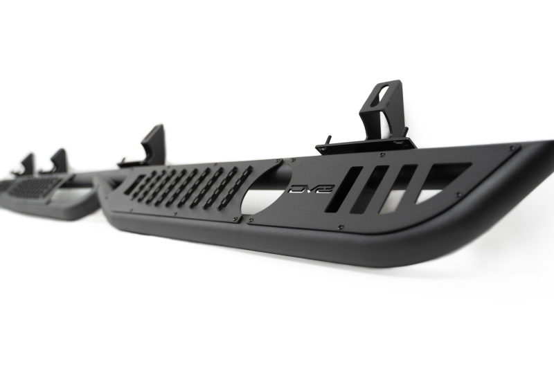 Jeep Gladiator JT Side Steps - DV8 Offroad - OE Plus - Micro-texture black - `20-`23